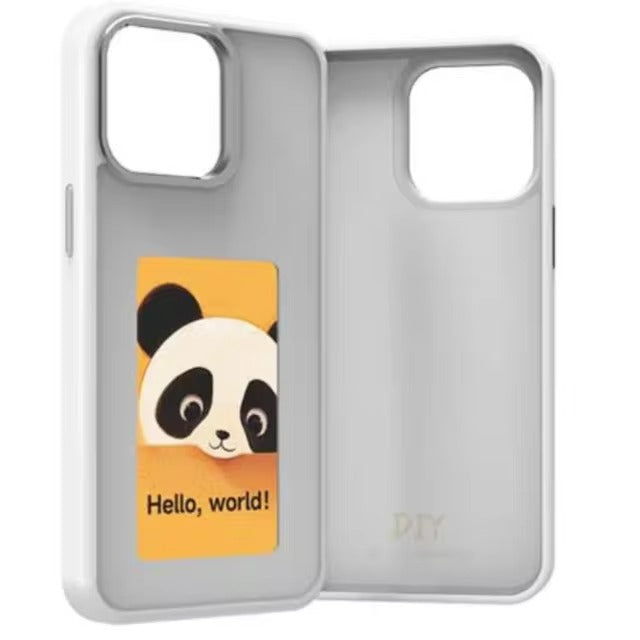 Customizable NFC DIY phone case for iPhone 13, 14, and 15 Pro Max, offering full protection with vibrant ink designs, combining style and durability for a unique, personalized look.